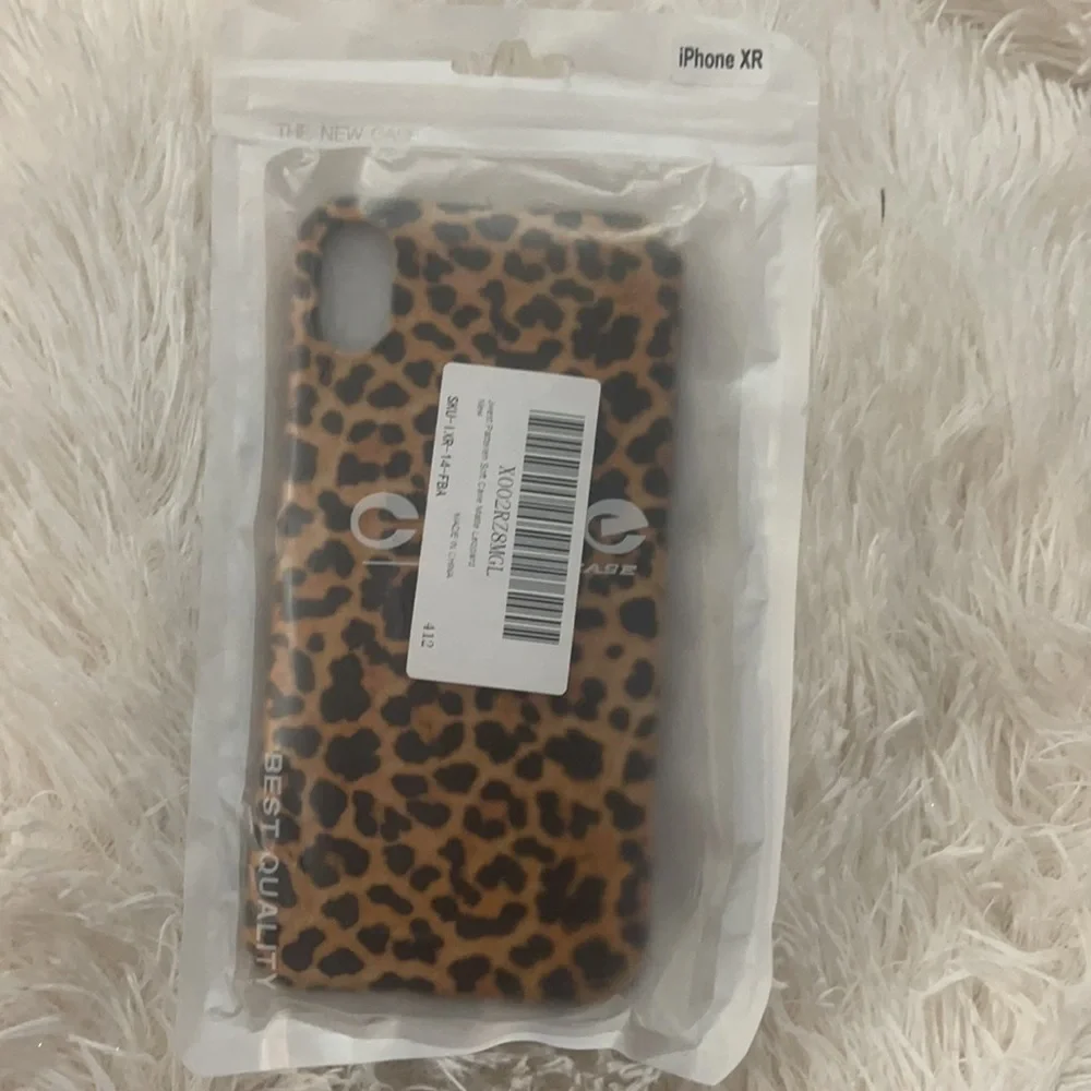 New leopard case for iPhone XR
